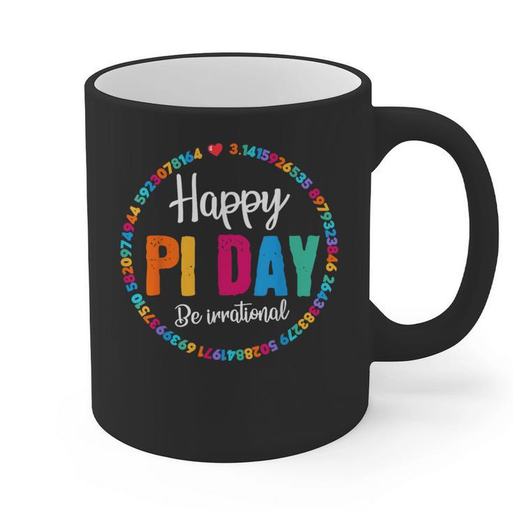 Happy Pi Day Pie Math Coach Teacher Pi Day Lover Nerdy Graphic Print Coffee Mug