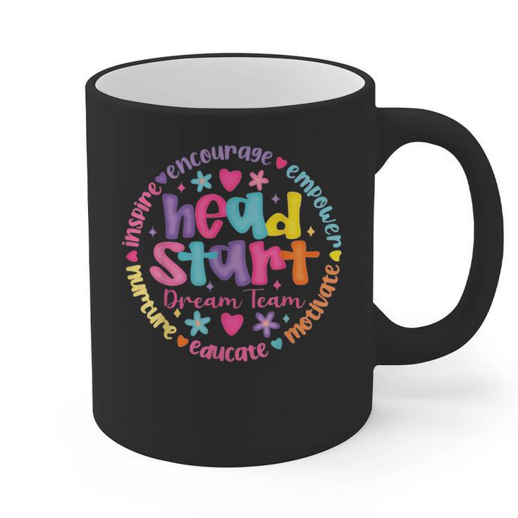 Head Start Dream Team Squad Teacher Headstart Back To School Graphic Print Coffee Mug