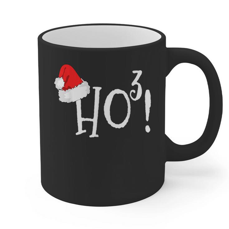 Ho Cubed Shirt Math Teacher Xmas For Men Women Kids Graphic Print Coffee Mug