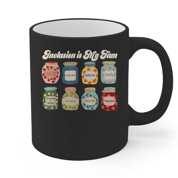 Inclusion Is My Jam Neurodiversity Special Education Teacher Graphic Print Coffee Mug