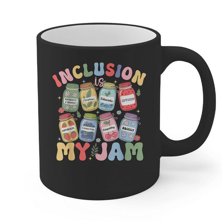 Inclusion Is My Jam SPED Teacher Special Education Life Graphic Print Coffee Mug