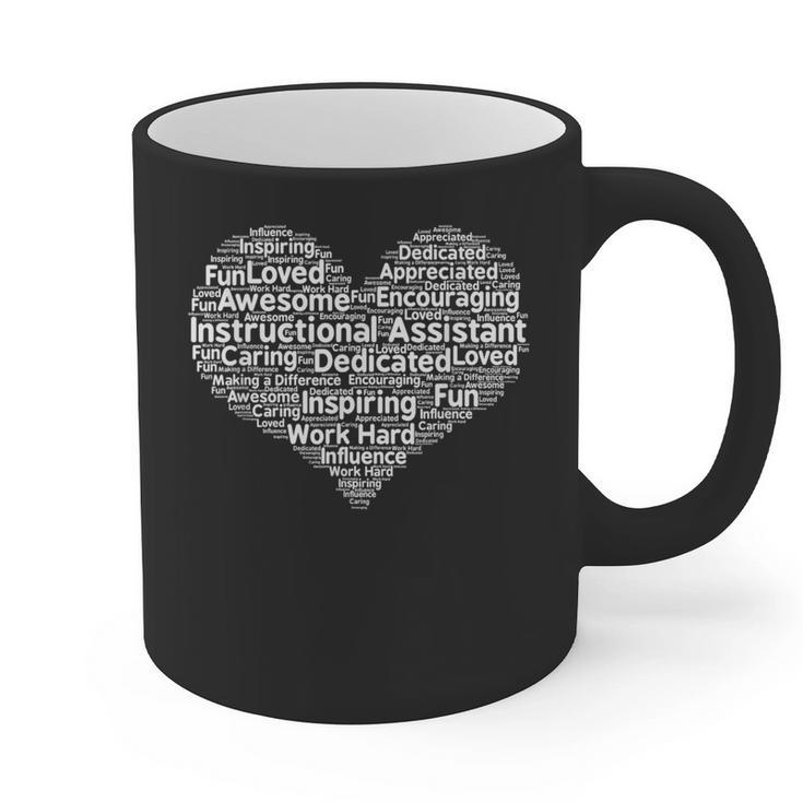 Instructional Assistant Teacher Appreciation T Shirt Graphic Print Coffee Mug