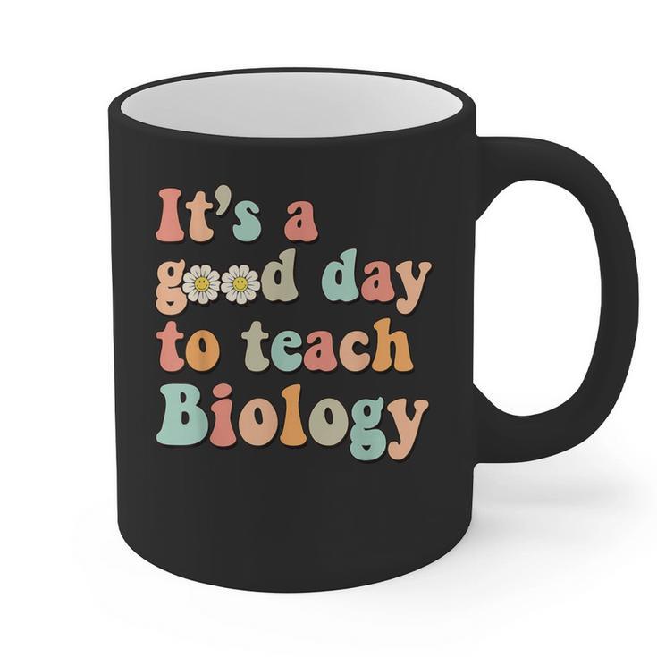 It's A Good Day To Teach Biology Biology Teacher Graphic Print Coffee Mug