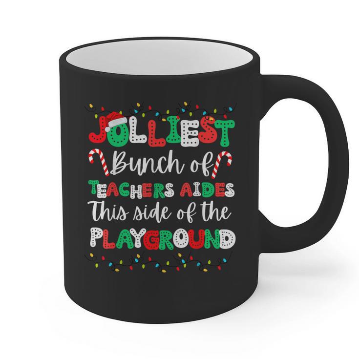 Jolliest Bunch Of Teachers Aides This Side Of The Playground Graphic Print Coffee Mug