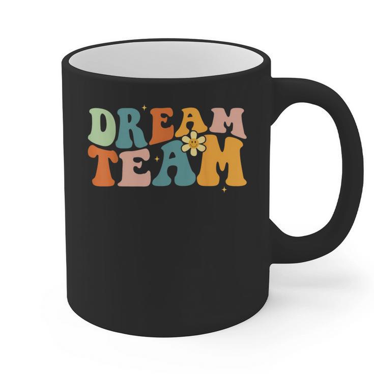 Last Day Of School Back To School Dream-Team Teacher Kids Graphic Print Coffee Mug