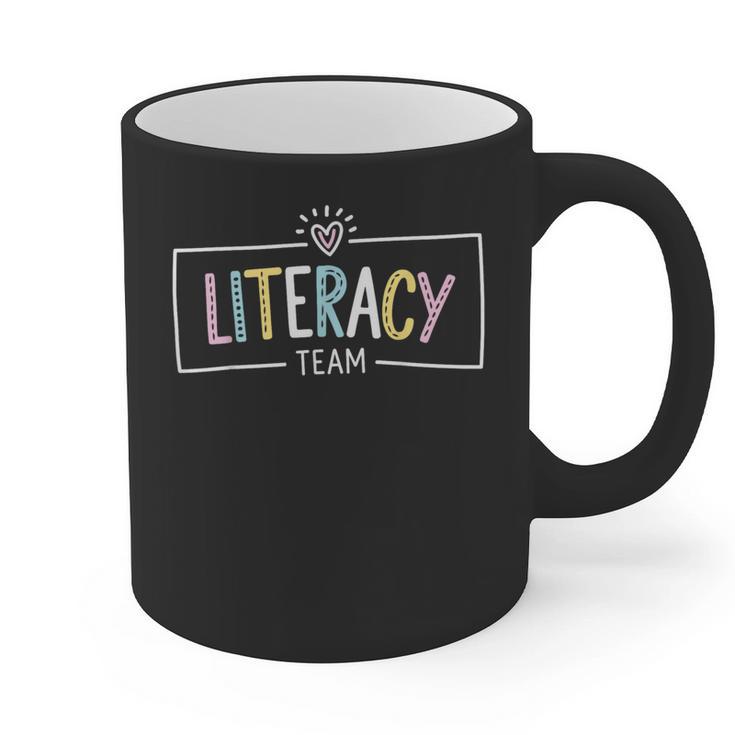 Literacy Team Teacher Graphic Print Coffee Mug
