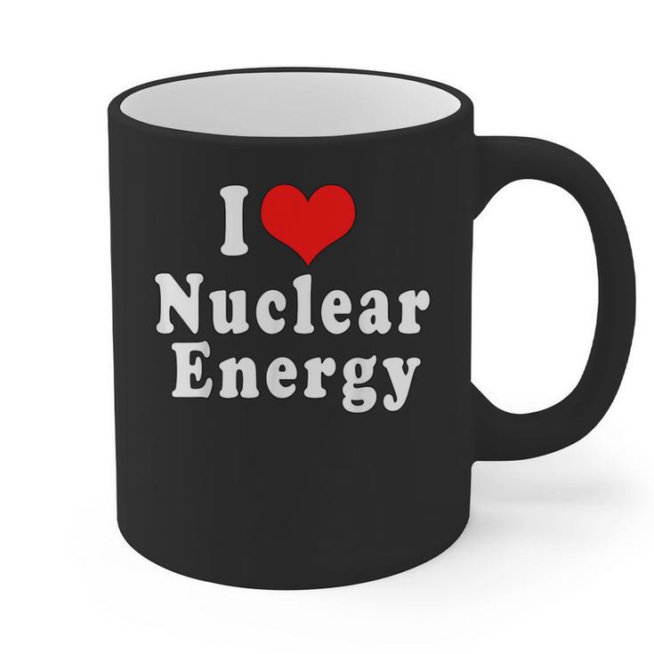I Love Nuclear Energy School Teacher Graphic Print Coffee Mug