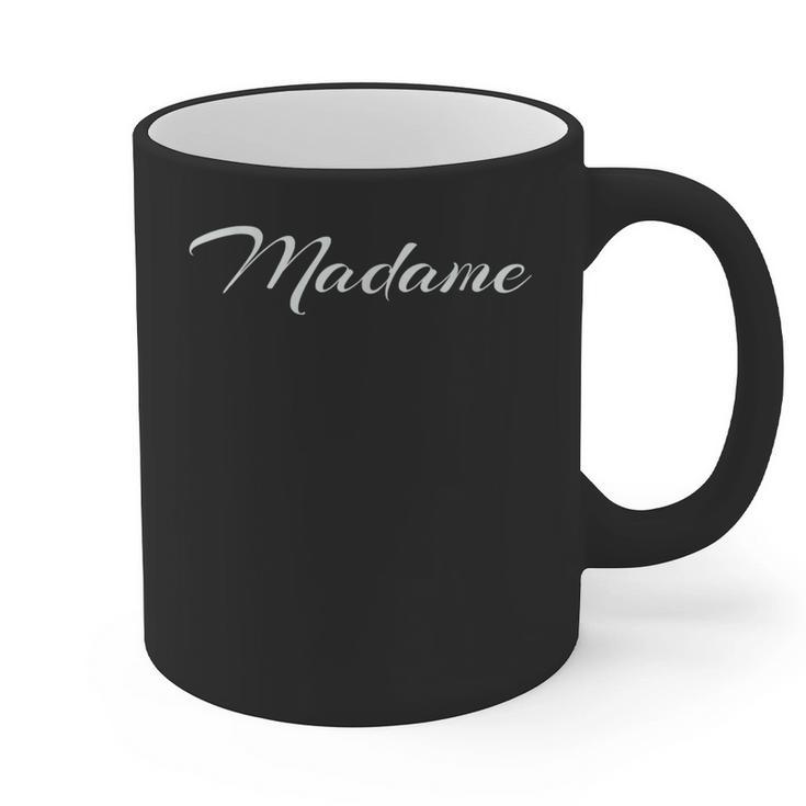 Madame French Teachers T-Shirt Graphic Print Coffee Mug