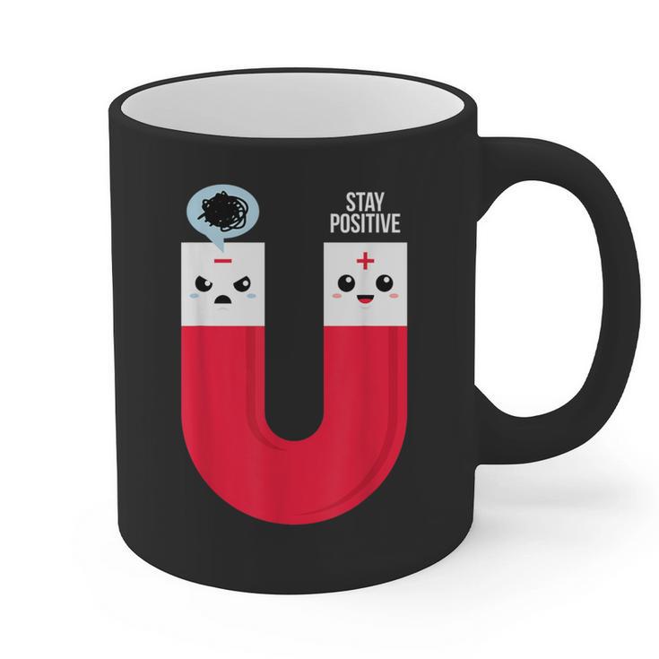 Magnet Science Pun T-Shirt For Geeks Science Teachers Graphic Print Coffee Mug
