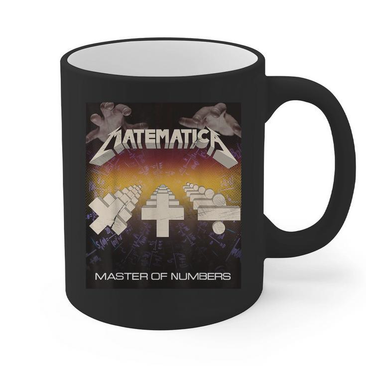 Matematica Master Of Numbers Math Teachers Puppets Parody Graphic Print Coffee Mug