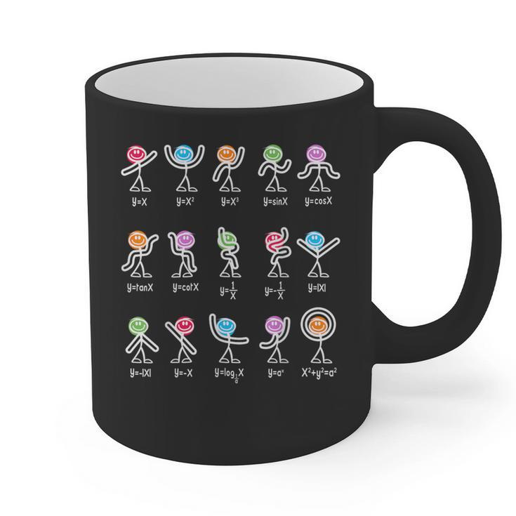 Math Equation Figures Algebra Dance Nerdy Teacher Joke For Men Women Girls Kids Graphic Print Coffee Mug
