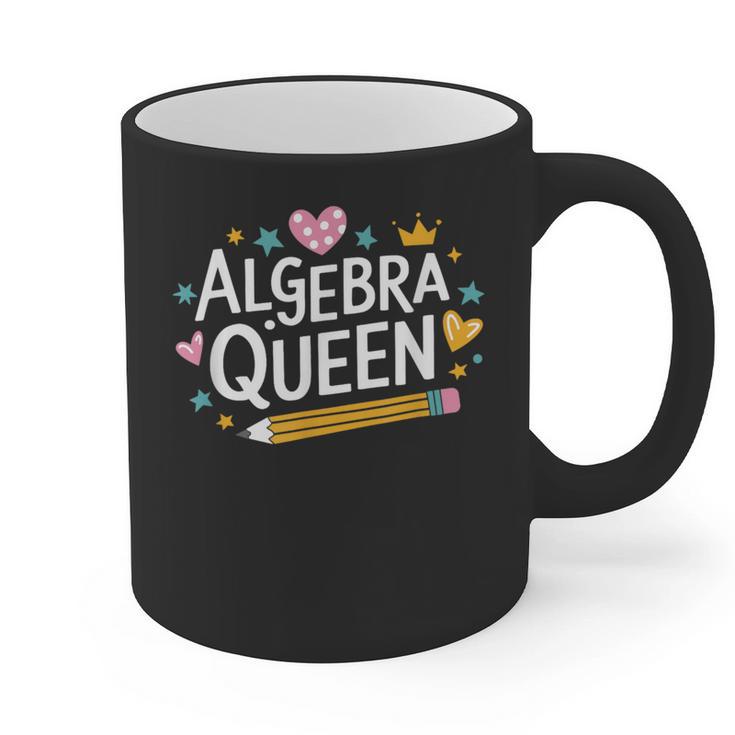 Mathematician And Mathematics Teacher Algebra Queen Graphic Print Coffee Mug