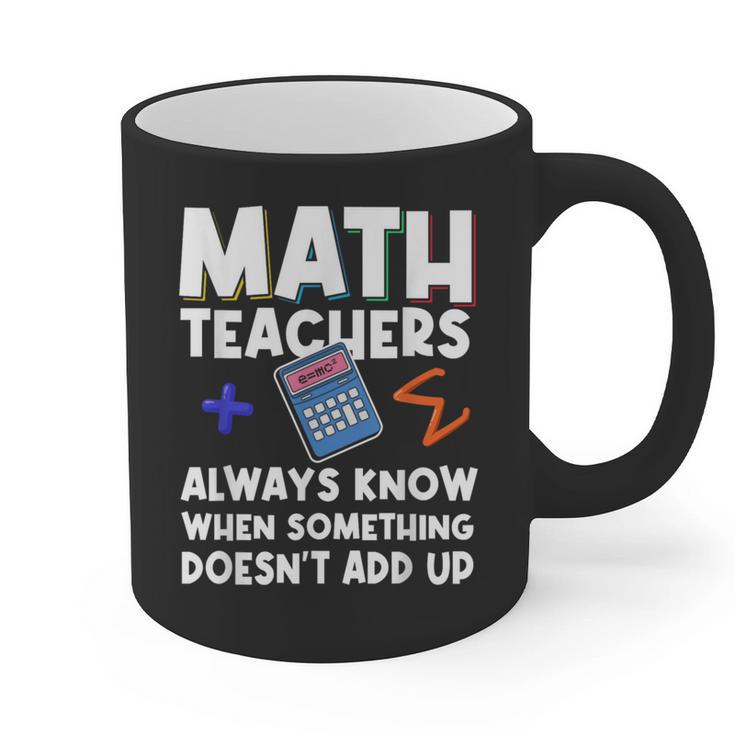 Mathematics Teachers Math Teacher For Men Women Graphic Print Coffee Mug