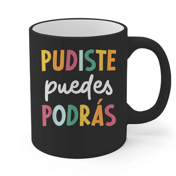 Multilingual Hispanic Heritage Spanish Teacher Maestra Graphic Print Coffee Mug