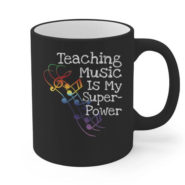 Music Teacher Graphic Print Coffee Mug