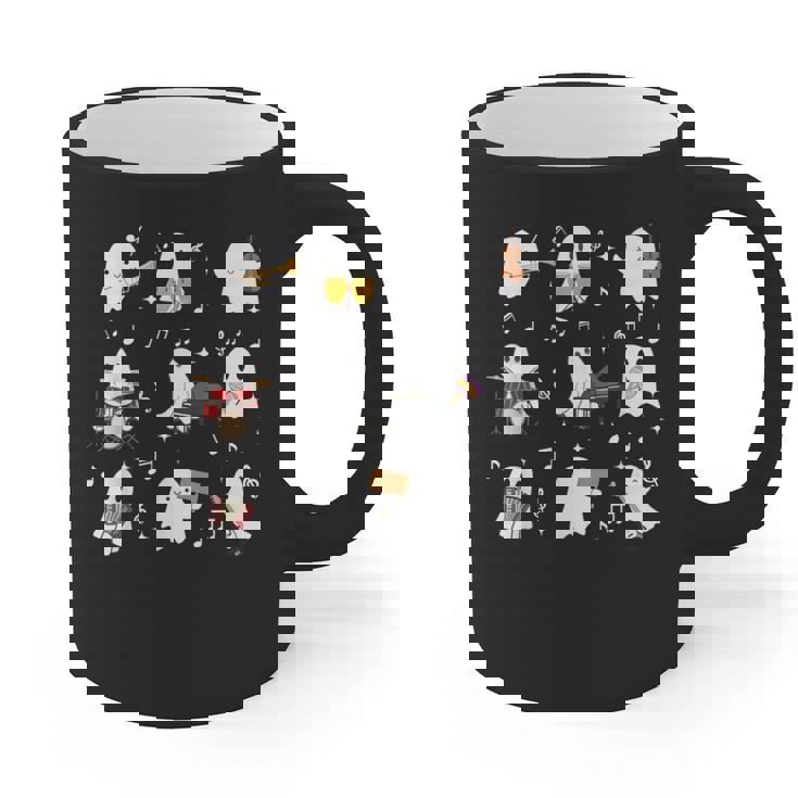 Music Teacher Halloween Music Teacher Education Graphic Print Coffee Mug