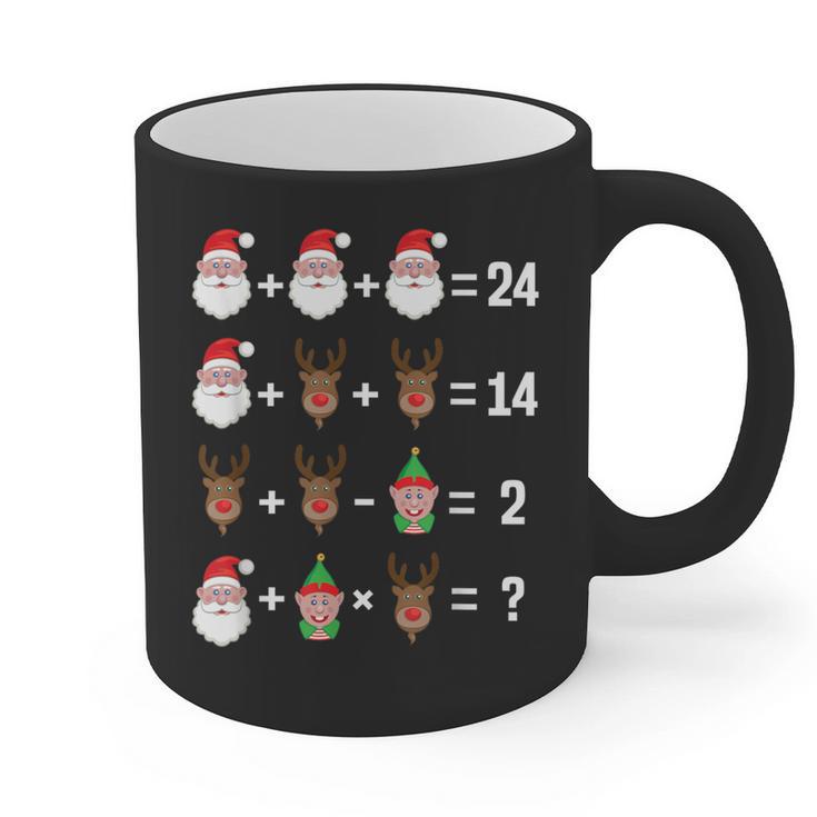 Order Of Operations Math Teacher Christmas Graphic Print Coffee Mug