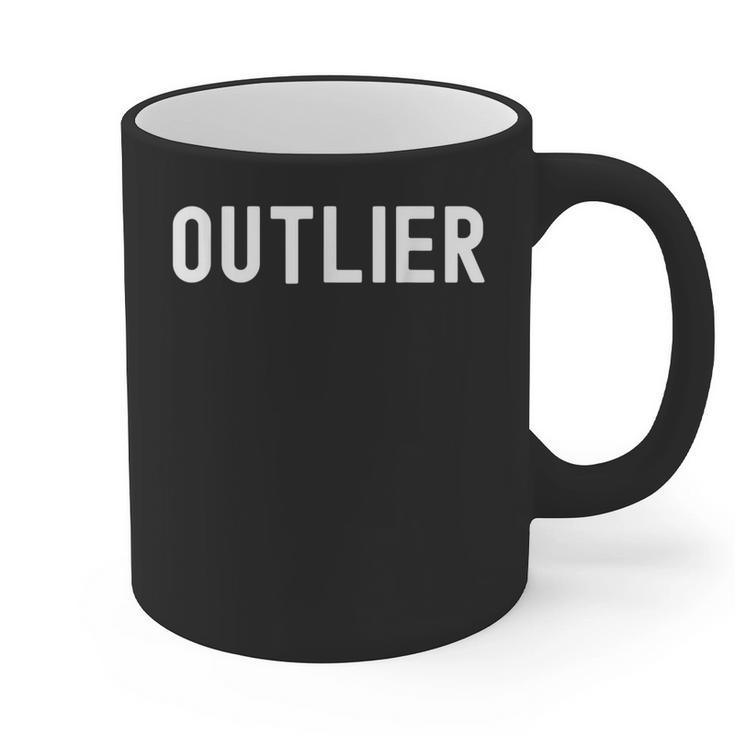 Outlier Statistics Teacher Statistics Data Science Men Women Kids Graphic Print Coffee Mug