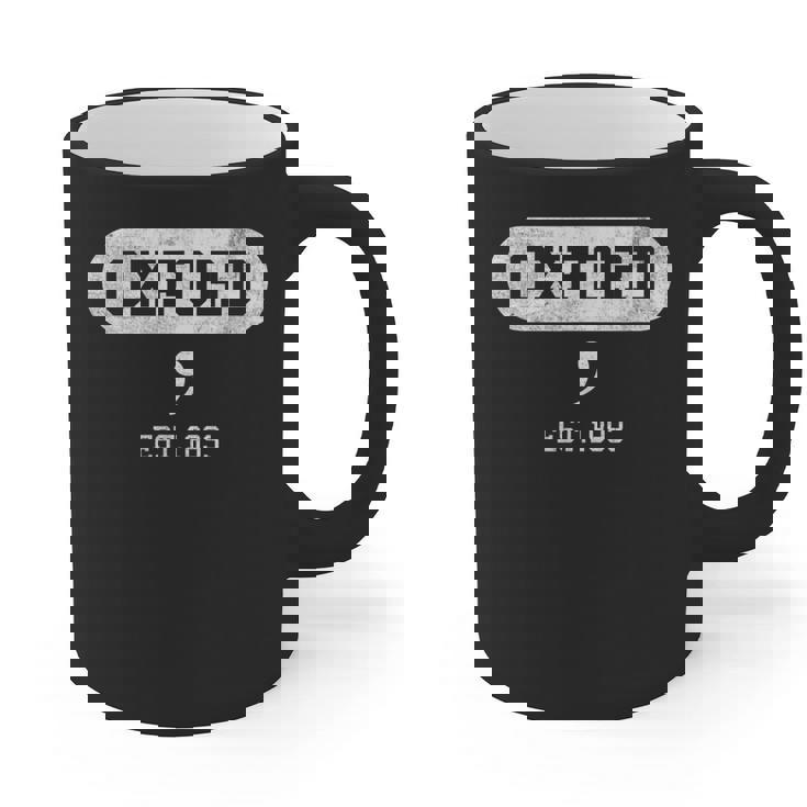 Oxford Comma English Teacher Shirt T-Shirt Graphic Print Coffee Mug