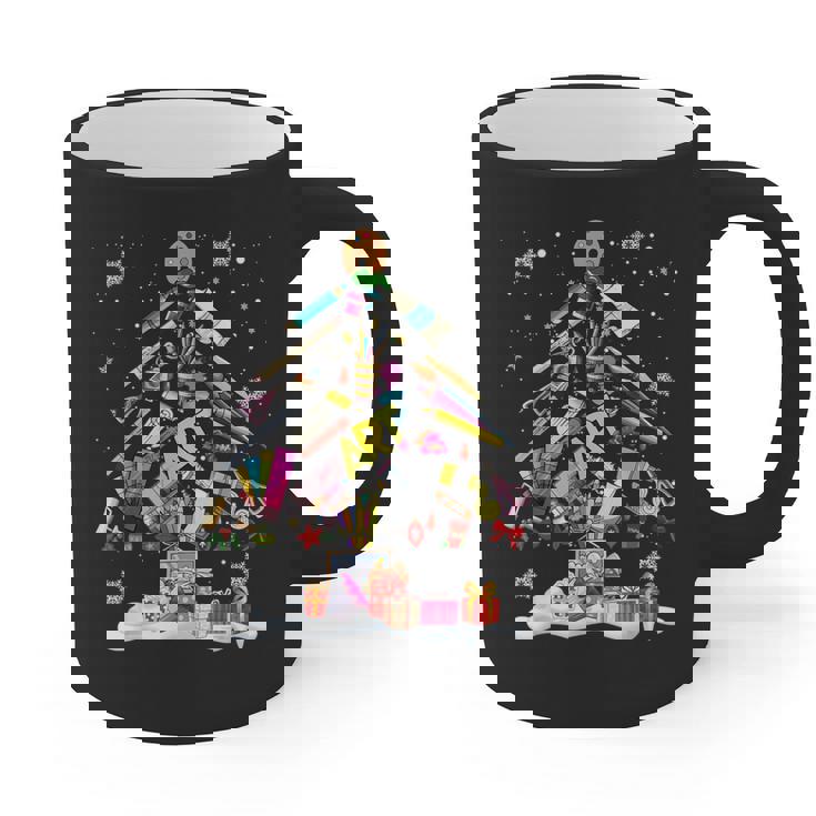 Paintbrush Christmas Tree Decor Xmas For Artist Art Teacher For Men Women Graphic Print Coffee Mug