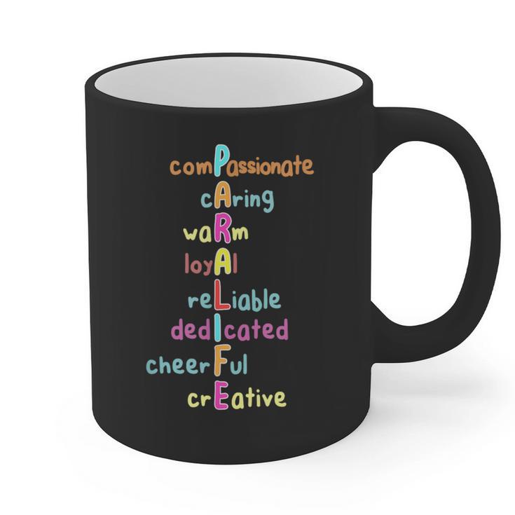 Paraprofessional Teacher Para Sped Ed Parapro Graphic Print Coffee Mug