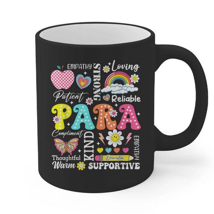 Paras Make It Possible Paraprofessional Paraeducator Teacher Graphic Print Coffee Mug