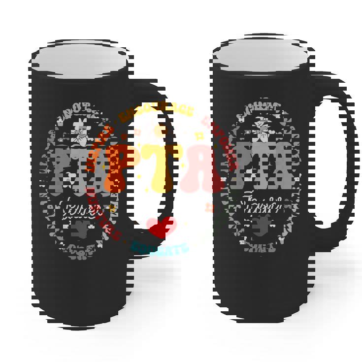 Parents Teacher Association Team Supporter PTA Treasurer For Men Women Girls Kids Graphic Print Coffee Mug