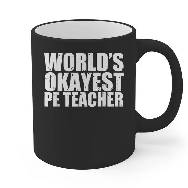 PE Teacher Graphic Print Coffee Mug