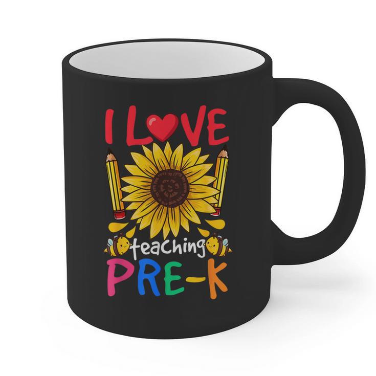 Pre School Teacher Pre-K Teacher Graphic Print Coffee Mug
