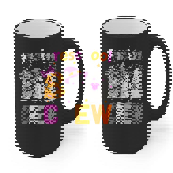 Preschool Boo Crew Preschool Halloween Teacher Kids Graphic Print Coffee Mug