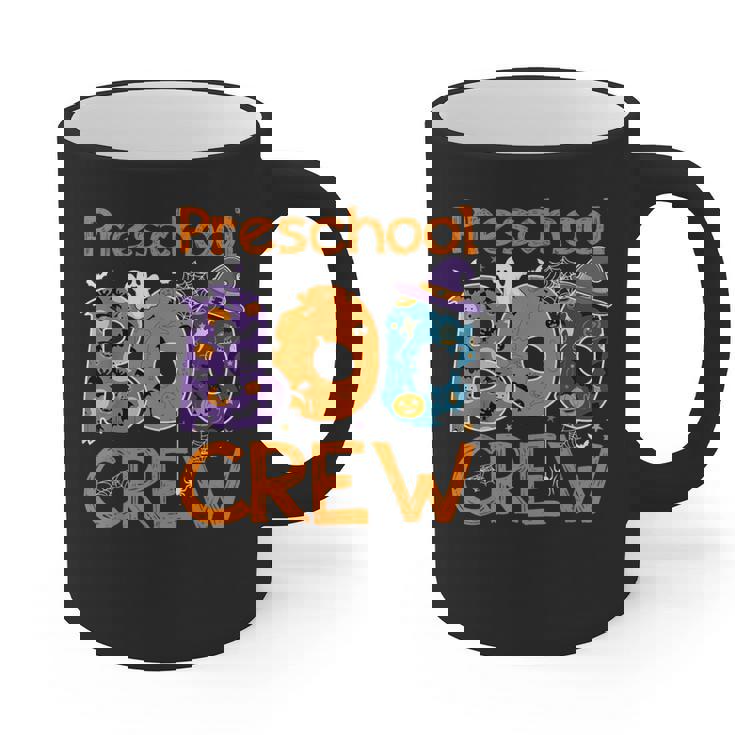 Preschool Boo Crew Preschool Halloween Teacher Kids Graphic Print Coffee Mug
