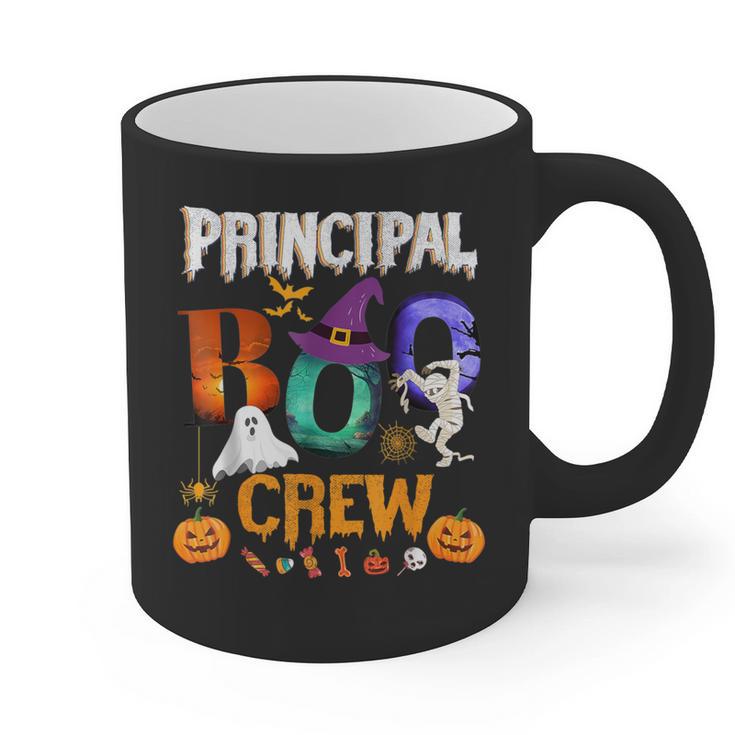 Principal Boo Crew Teacher Student Halloween Costume For Men Women Kids Graphic Print Coffee Mug