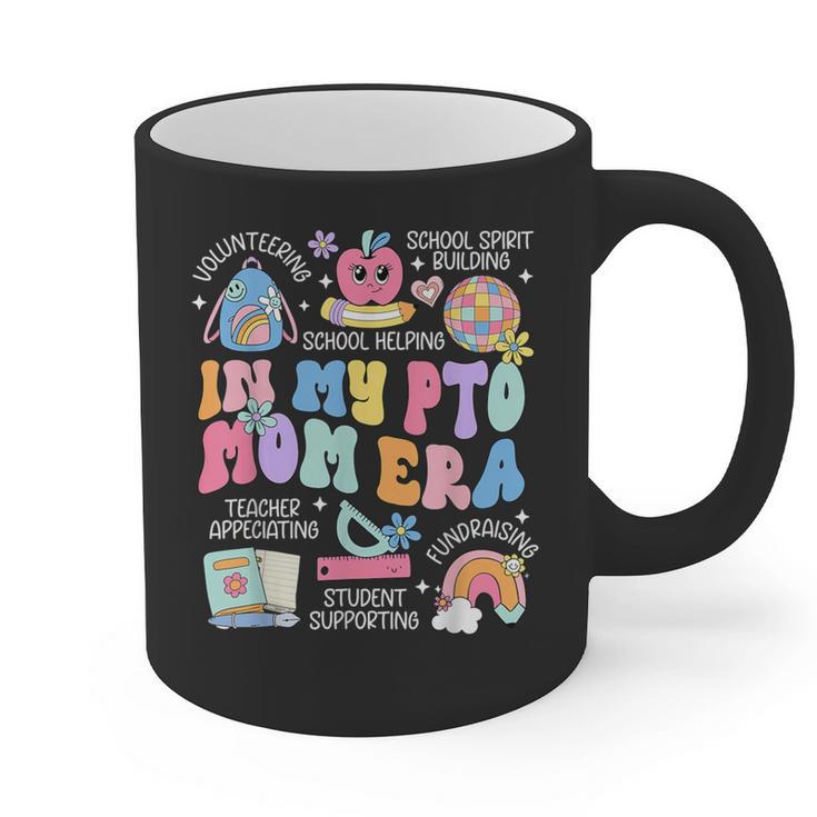 In My PTO Mom Parent Teacher Organization Back To School Graphic Print Coffee Mug