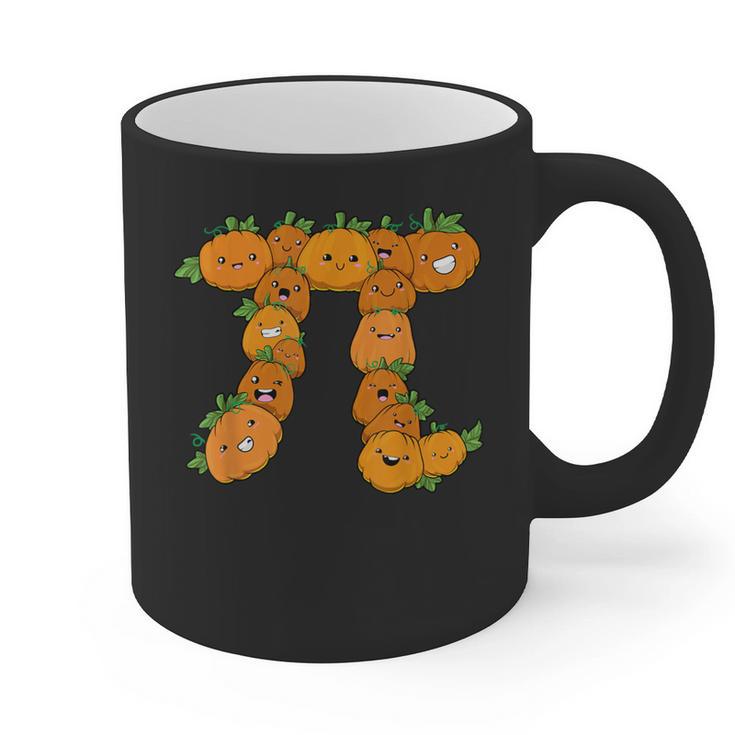 Pumpkin Pi Math Teacher Halloween Costume Geometry Graphic Print Coffee Mug