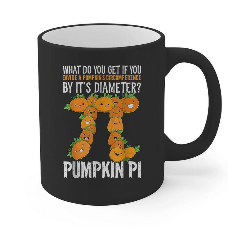 Pumpkin Pi Math Teacher Halloween Geometry Graphic Print Coffee Mug