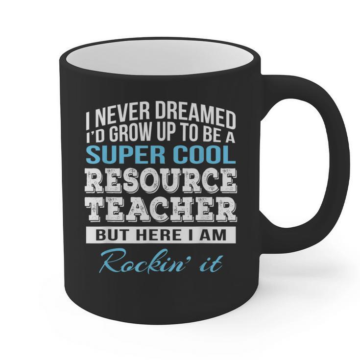 Resource Teacher Tshirt Men Women Graphic Print Coffee Mug