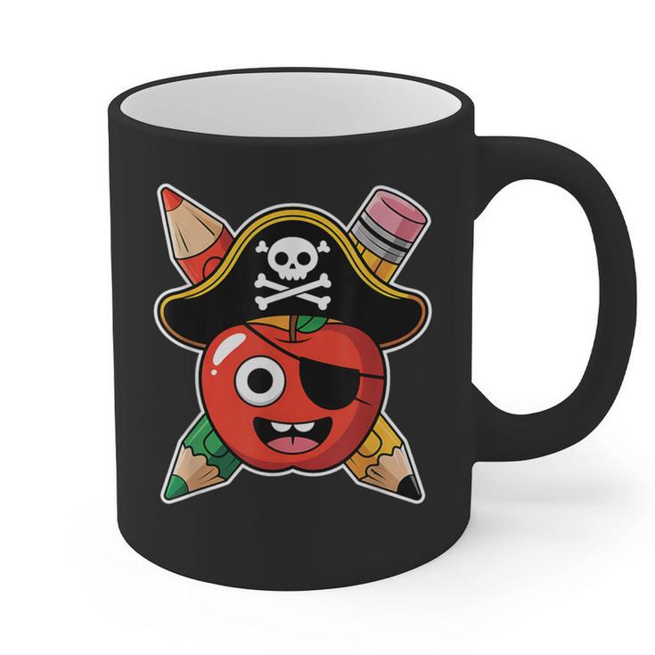 School International Talk Like A Pirate Day Pirate Teacher Graphic Print Coffee Mug