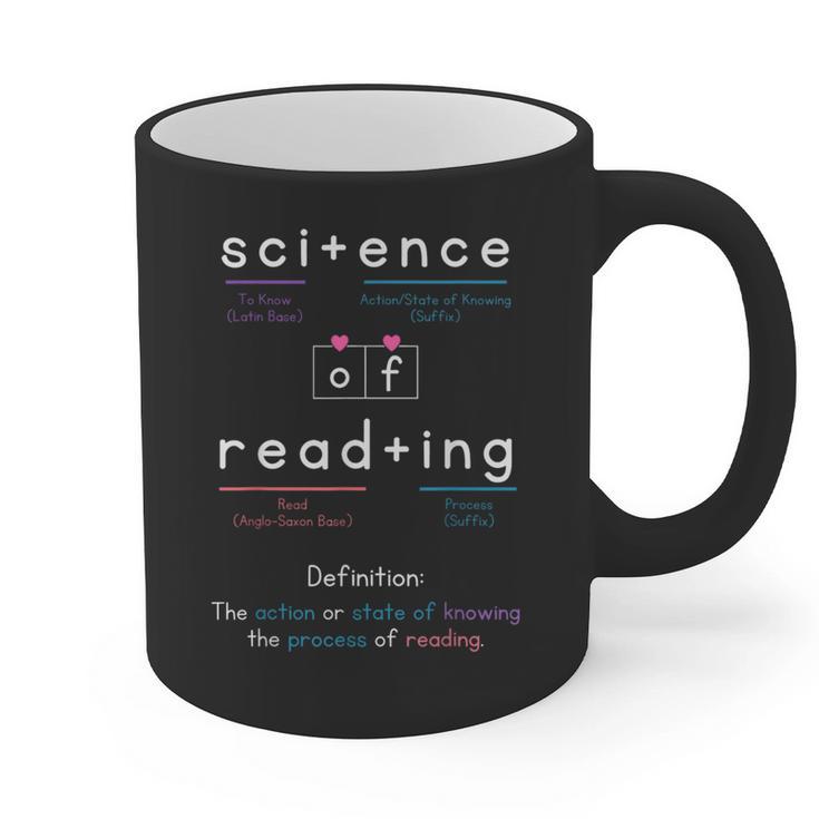 Science Of Reading Morphology Syllable Intervention Teacher Graphic Print Coffee Mug