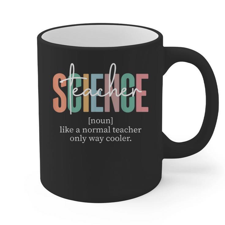 Science Teacher Definition For Women & Men Graphic Print Coffee Mug