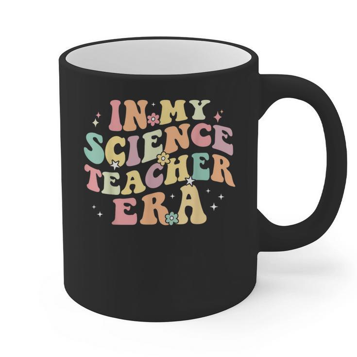 In My Science Teacher Era Retro Back To School STEM Teacher For Men Women Graphic Print Coffee Mug