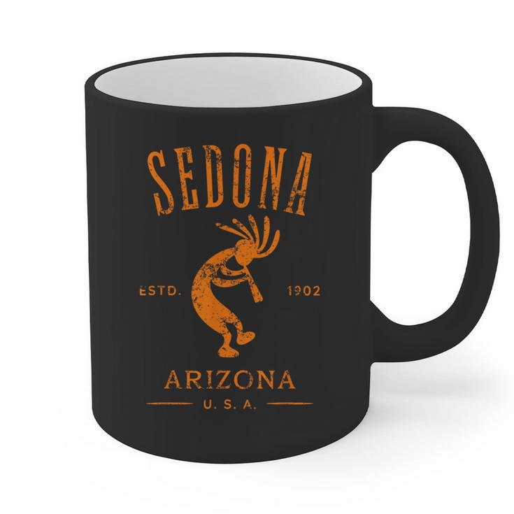 Sedona Arizona Southwestern Style Souvenir Vintage Graphic Print Coffee Mug