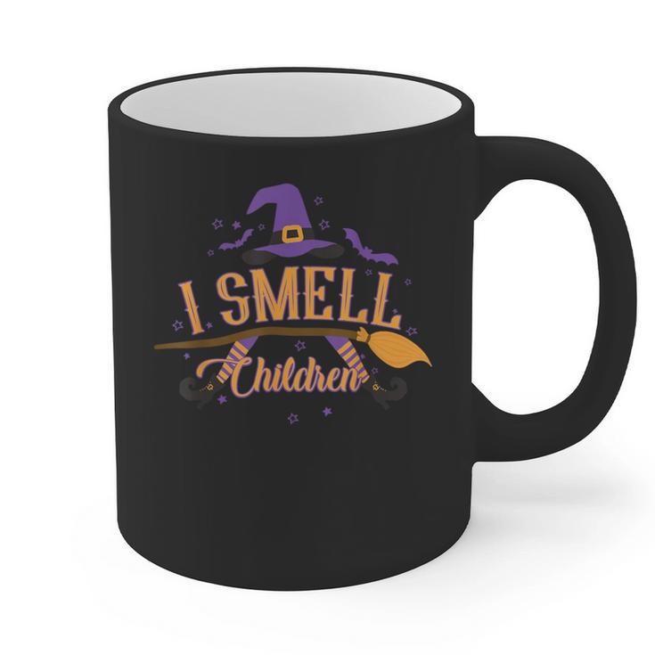 I Smell Children Wicked Cute Kindergarten Teacher Halloween Graphic Print Coffee Mug