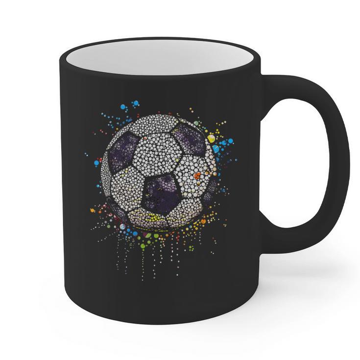 Soccer Dot Day Shirts For Kids Men Women Teacher Graphic Print Coffee Mug