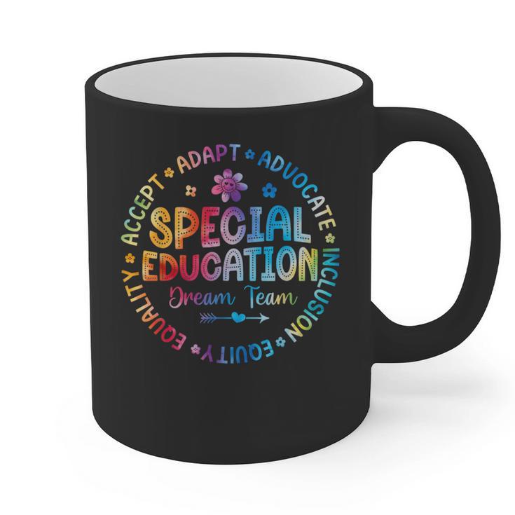 Special Education Squad Dream Team SPED Teacher Back School Graphic Print Coffee Mug