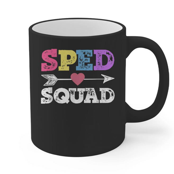 Special Education Squad Shirt SPED Squad Teacher's Day For Men Women Graphic Print Coffee Mug