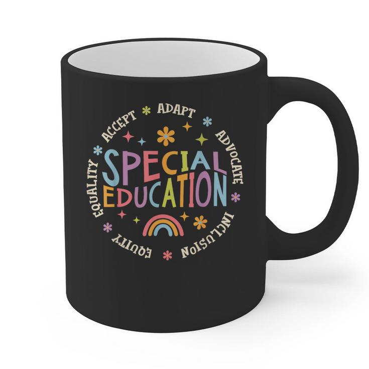 Special Education Teacher Autism Awareness For Men Women Graphic Print Coffee Mug