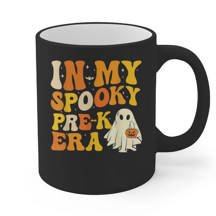 In My Spooky PRE-K Teacher Era Halloween Costume Tee Graphic Print Coffee Mug