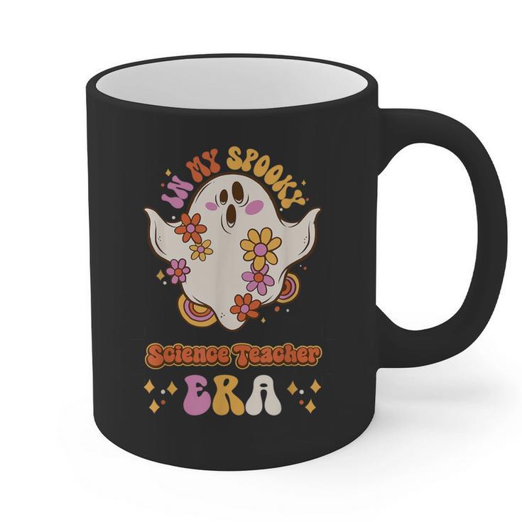 In My Spooky Science Teacher Era Occupational Haunts Graphic Print Coffee Mug