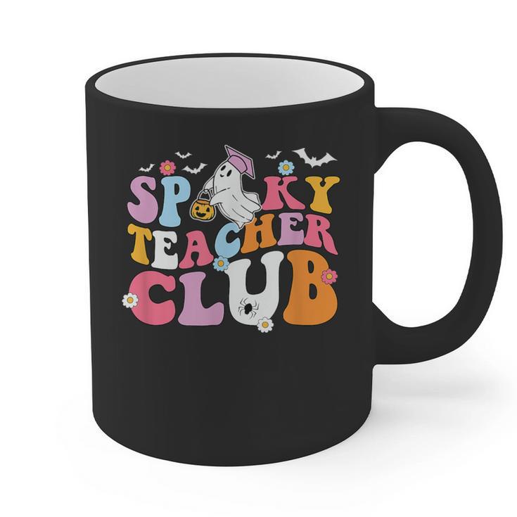 Spooky Teacher Club Halloween Graphic Print Coffee Mug