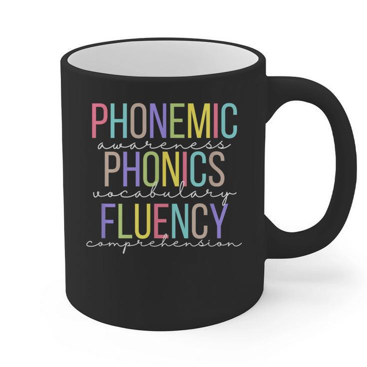 Spring Easter Reading Teacher Science Of Reading Graphic Print Coffee Mug